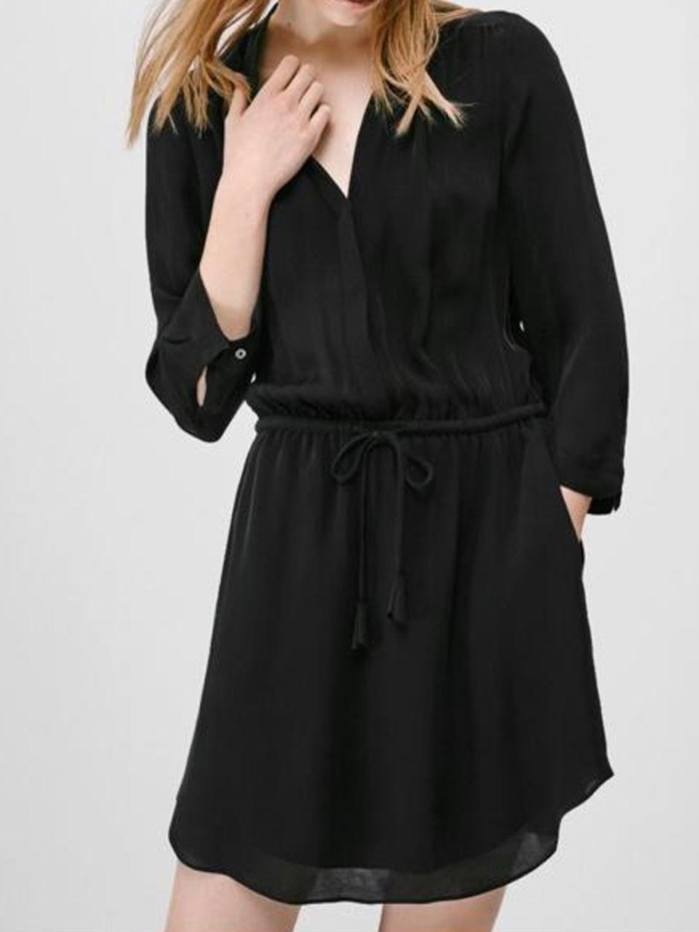 Aritzia Babaton 100% Silk Dress